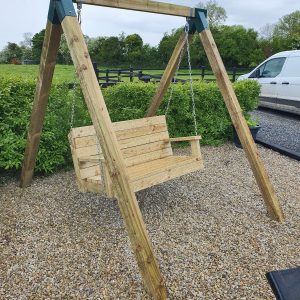 Adult Wooden Patio Swing