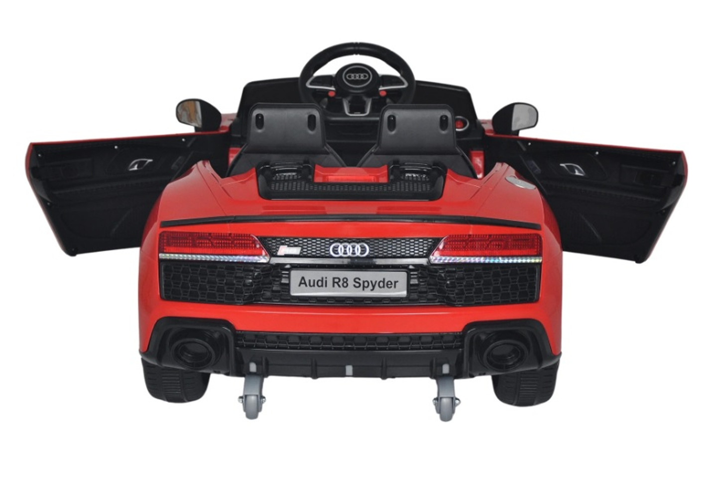 Licensed Audi R8 Spyder 12V Electric Ride On Car (Red) - Image 3