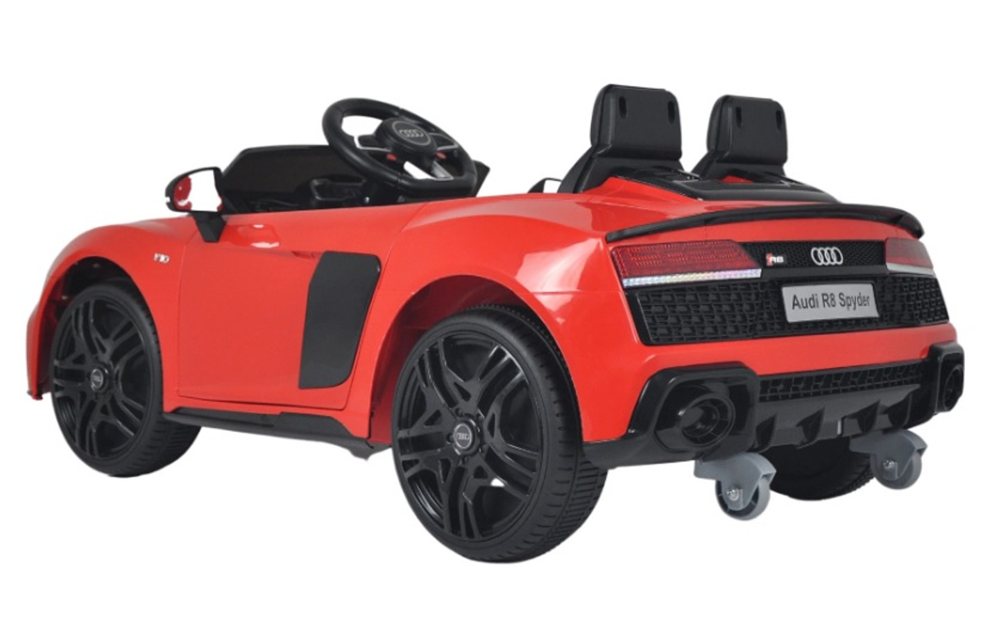 Licensed Audi R8 Spyder 12V Electric Ride On Car (Red) - Image 4