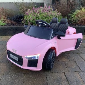 Licensed Audi R8 Spyder 12V Electric Ride On Car (Pink)